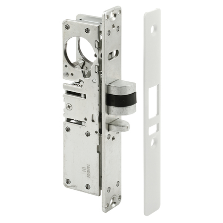 PRIME-LINE Commercial Door Deadlatch Lock Body, Faceplate, Fasteners Included Single Pack J 4574